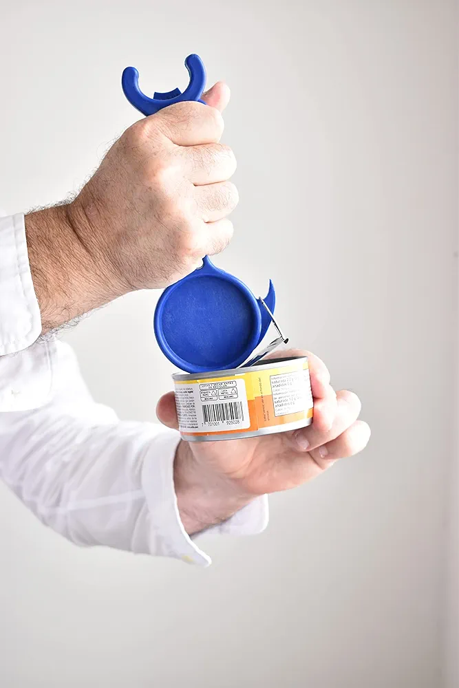 Ring Pull Can Opener and Jar Opener Blue