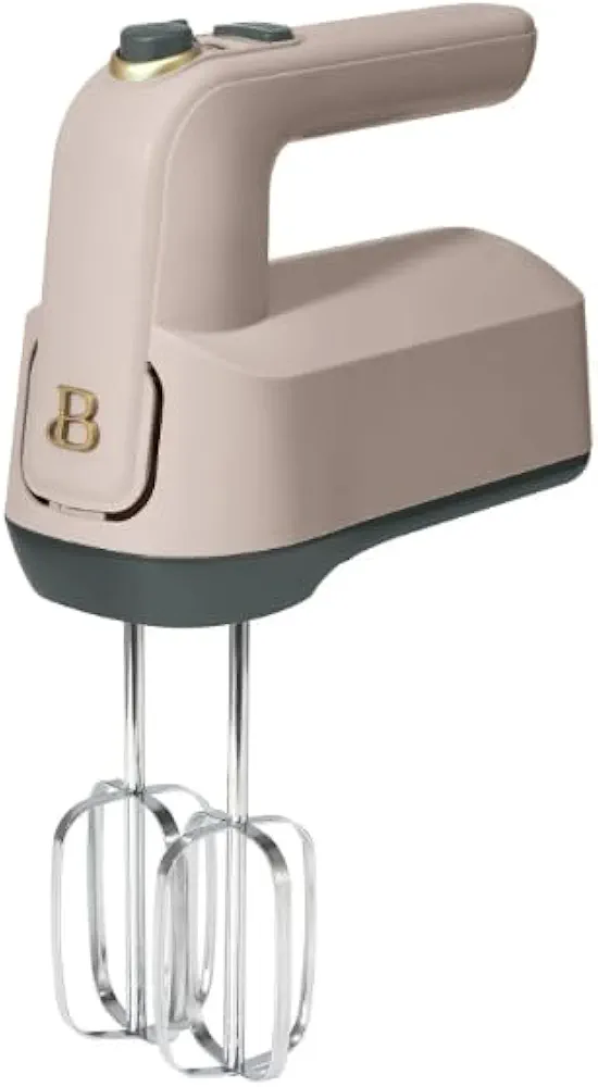 Generic Beautiful 6-Speed Electric Hand Mixer, Porcini Taupe by Drew Barrymore