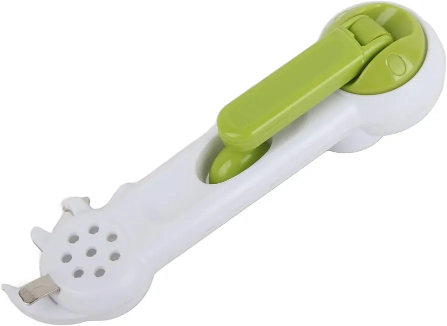 6 in 1 Can Opener, ABS Ergonomic Light Weight Multi Function Bottle Opener, Kitchen Tool Easy To Hang