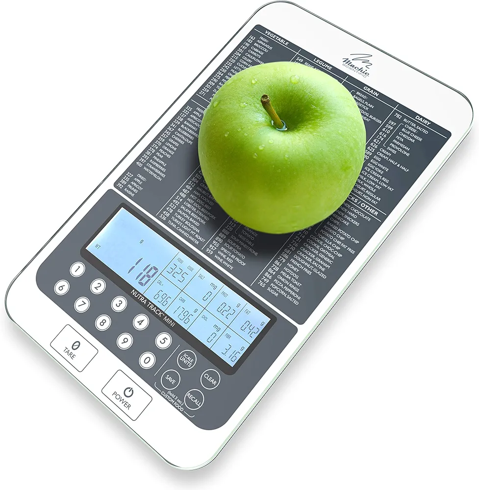 NUTRA TRACK™ Ultimate Food Kitchen & Nutrition Scale – Your Personal Nutritionist at Home! Powered by USDA Data, Designed for Precision in Seattle, WA