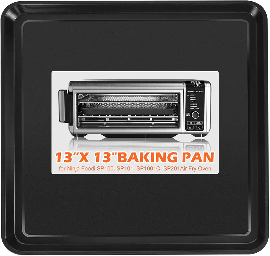 13" × 13" Baking Sheets for Oven, Nonstick Baking Pan for Ninja SP100, SP101, SP1001C, SP201 Foodi Air Fry Oven, Replacement Sheet Pan for Foodi 8-in-1 Air Fry Oven