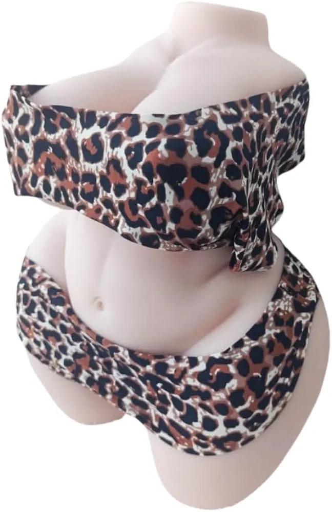 Fat Sex Doll Female Sex Doll Torso with Big Boobs Big Ass, Love Doll Male Sex Toy with Realistic Pocket Pussy Vagina & Anal Channels