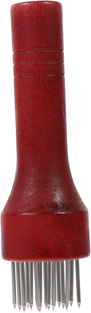 PRETYZOOM Meat Mallet Meat Tenderizer Needle Meat Tenderizer Prongs Needle Meat Tenderizer Pork Belly Tenderizer Meat Tenderizer Tool Beef Tenderizing Needles Meat Needle Meat Blades Wooden