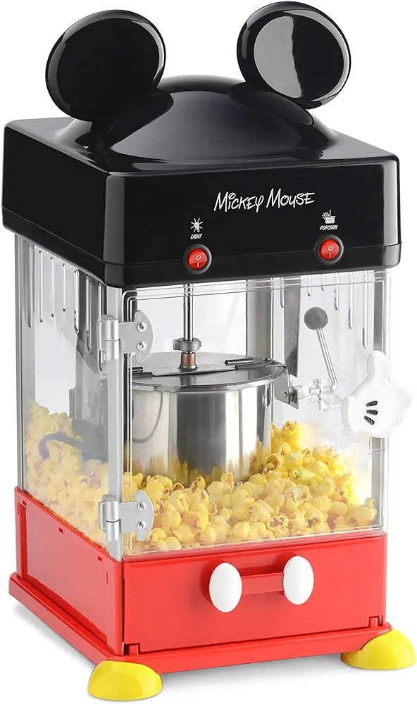 Disney Mickey Kettle Style Popcorn Popper