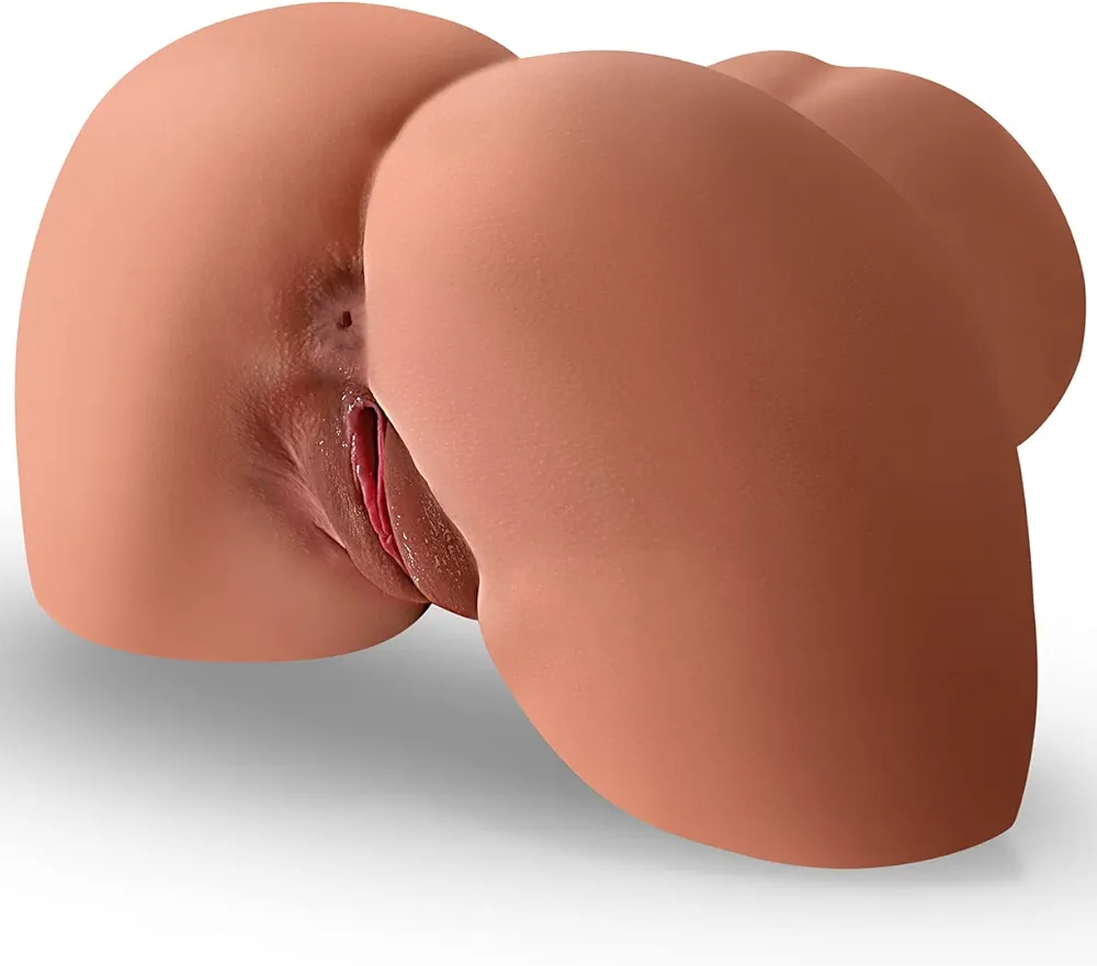 Sex Doll Life Size Sex Doll for Men Sex Dolls Full Size Sex Doll Torso Male Masturbator Stroker Realistic Sex Doll Big Butt Pocket Pussy Ass with Vagina Anal Adult Toys Male Sex Toys for Men - 20LB