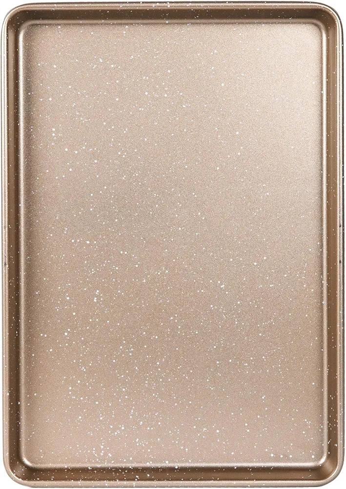 COOK WITH COLOR Bakeware Non Stick Baking Sheet, Champagne, 10x15 Cookie Sheet
