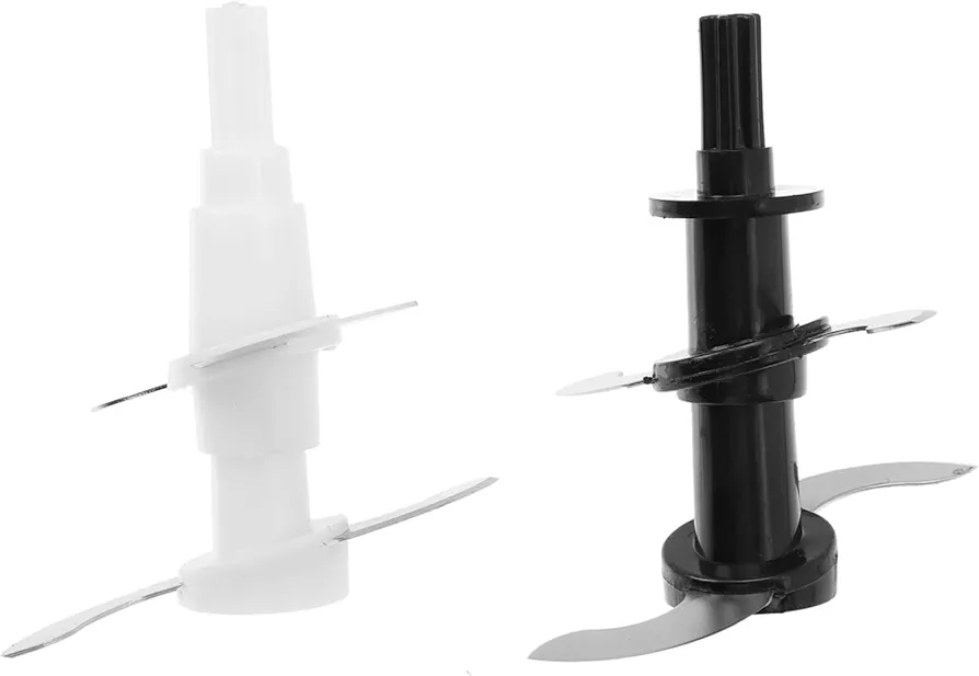 Mikinona 2pcs Juice Machine Mincer Blades Meat Mincer Cutting Blades Blender Blades Stainless Iron Meat Mincer Cutting Blades Abs Stainless Steel