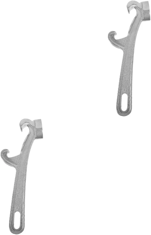 PRETYZOOM 2pcs Can Opener Multifunctional Jar Opener Multifunction Jar Opener Can-opener Jar Openers Bottle Openers Portable Bucket Opener Pail Opener Can Accessories Aluminum Alloy
