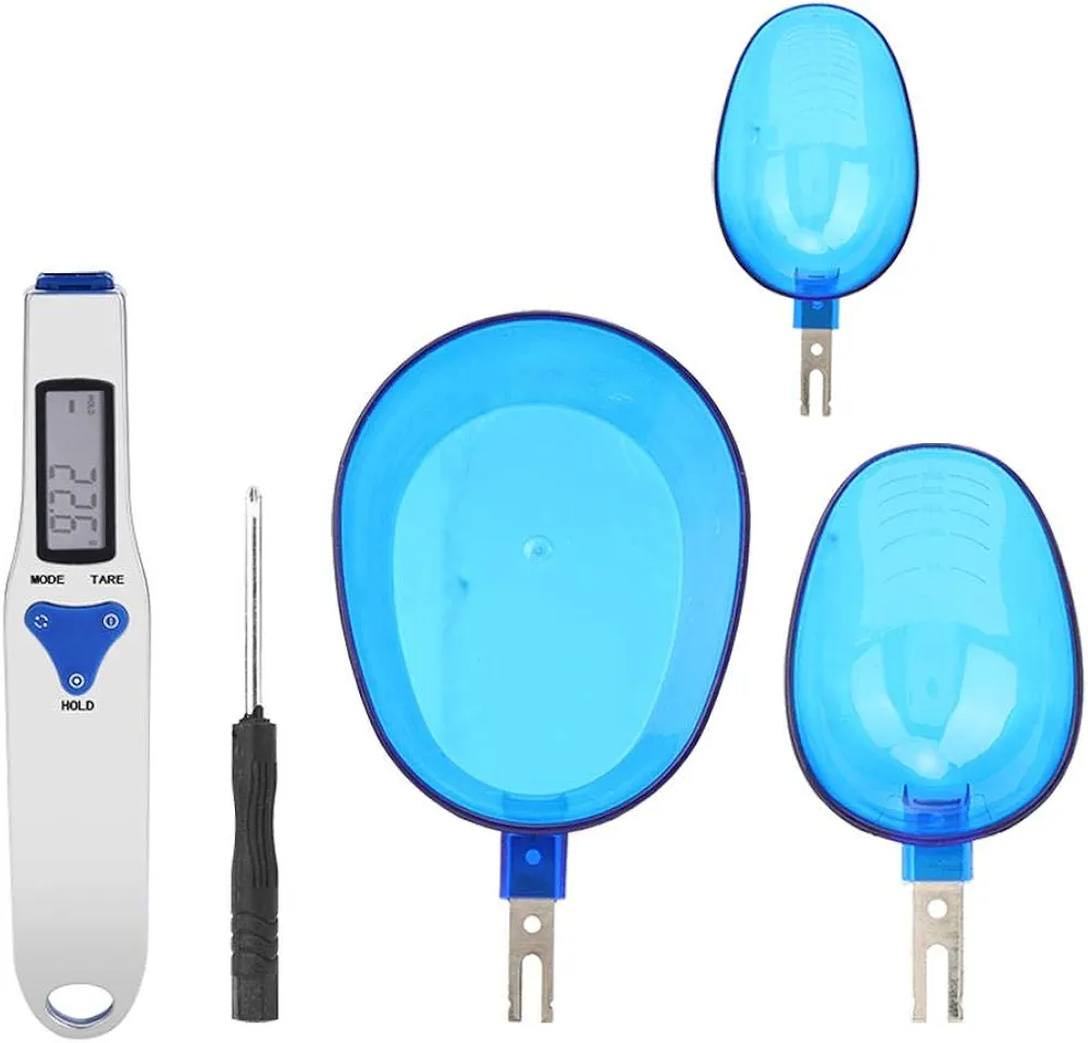 Kitchen Scale Digital Electronic Cooking Scale 500g/0.1g Baking Food Scale with 3 Measuring Spoons(#1)