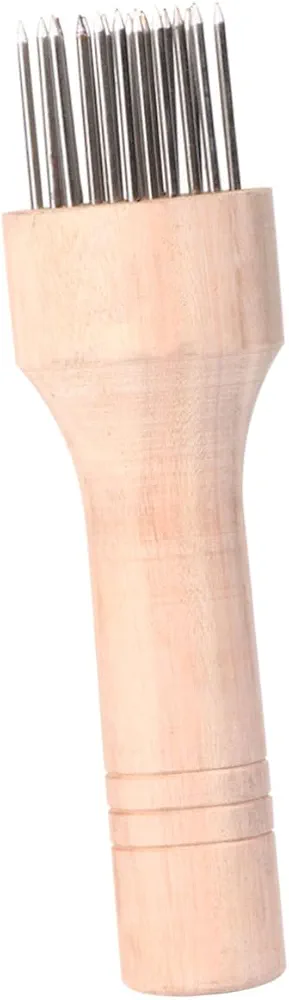 KICHOUSE Meat Loosening Machine Meat Grinder Heavy Duty Broken Rib Needle Pork Tenderizer Poultry Tenderizers Meat Mallet Tenderizer Meat Tenderiser Hammer Meat Tenderizer Tool Wooden