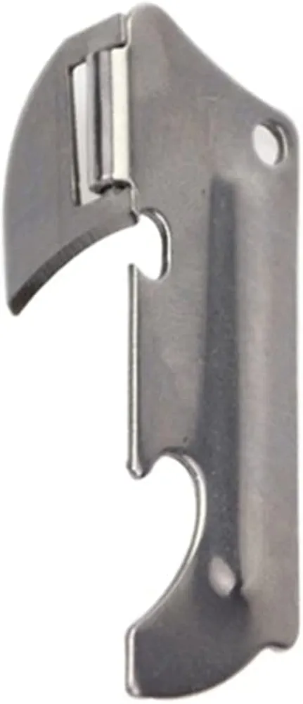 FGDTREE Polished Stainless Steel Can Opener Multi-function Stainless Opener Foldable Anti-Rust Practicality Multi-function Can Opener