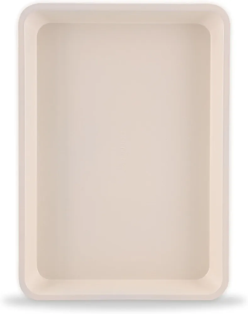 NutriChef 13-inch Ceramic Wide Baking Pan, Non-Stick Coated Layer Surface, Great for Food Preparation, Serving, Pastry Dessert Baking, Used for Model Number NCBK6CT5 and NCBK6CT5.5