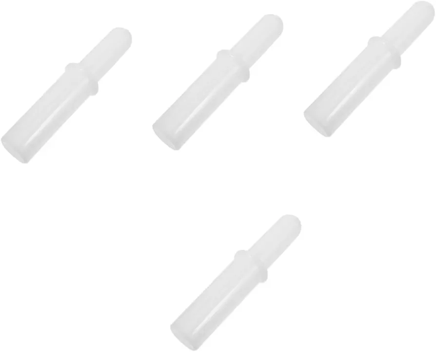 4pcs Tamper Stick Sausage Pusher Meat Mincer Pusher Meat Grinder Meat Universal Tamper Meat Mincer Tool Stomper Sausage Maker Meat Chopper Smasher Meat Filler Stuffer White Plastic