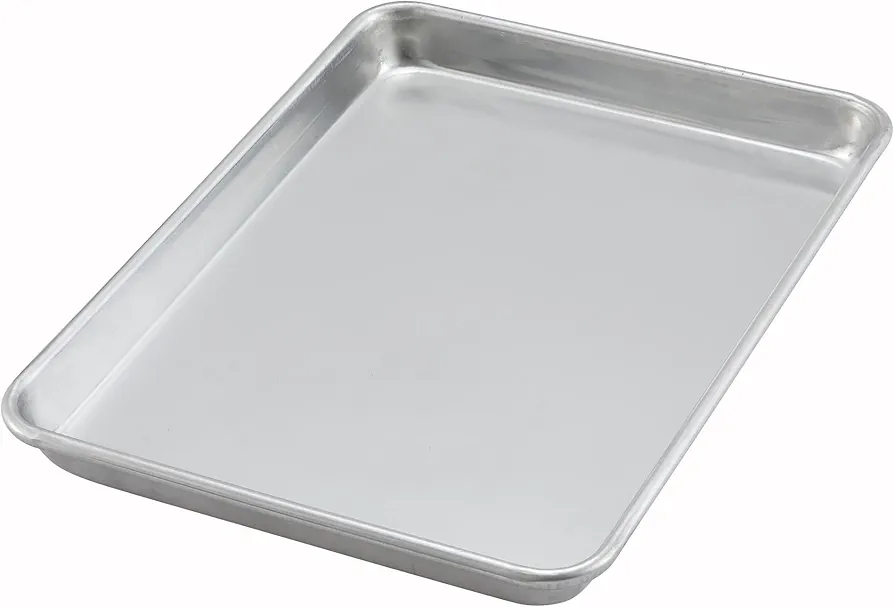 Winco ALXP-1204 Baking Sheet, 1/4 Size / 9.5" x 13", Silver