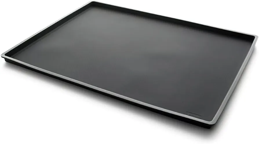 Lekue 12 by 16-Inch Non-Spill Baking Sheet, Black