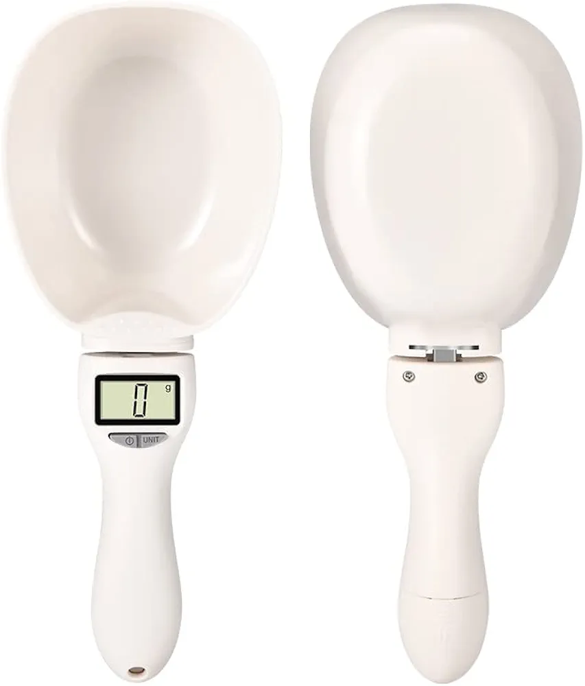 SPEVERT Food Scale,Digital Kitchen Scale with LCD Display for Baking, Cooking, Pet Food Measuring, Food Weight Scale (White)