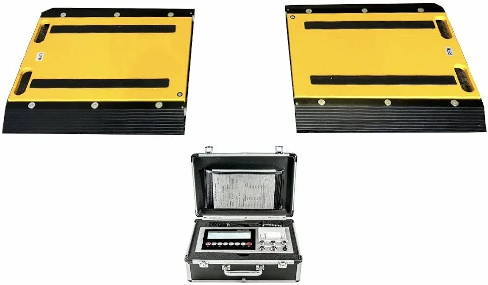 Optima OP-928 Portable Weigh Pads Axle Scale Truck Scale