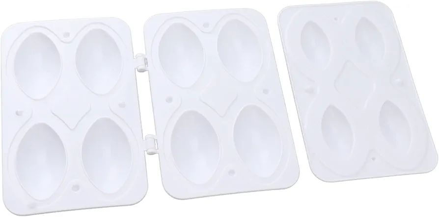 Jeanoko 2PCS 4 Grid Meatball Maker, Meatball Model Manual Maker for Kitchen, Press Filling Cooking Making Tool
