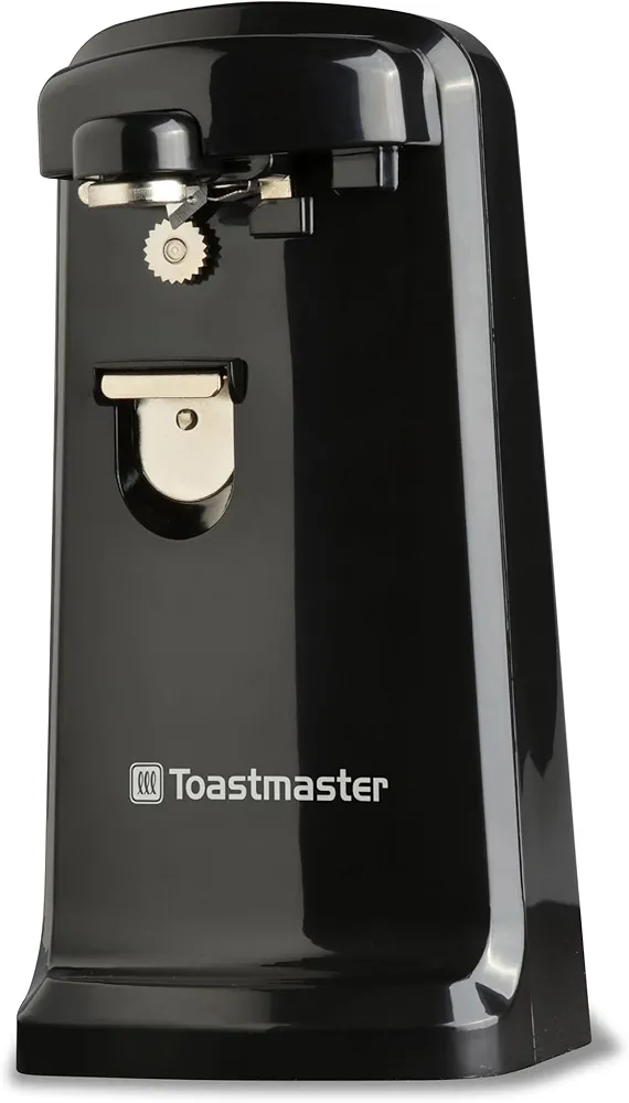 Easy Open Electric Can Opener Black