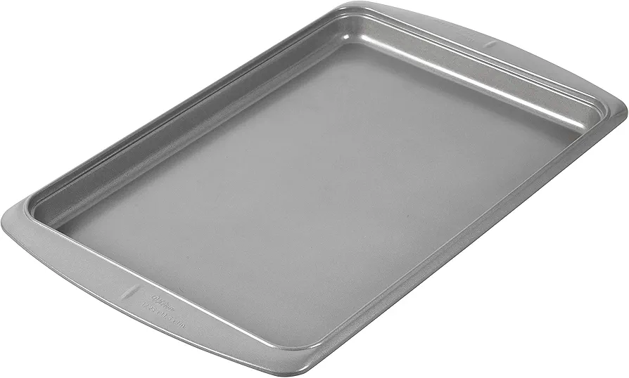 Wilton Ever-Glide Non-Stick Large Cookie Sheet, 17.25 x 11.5-Inch, Steel