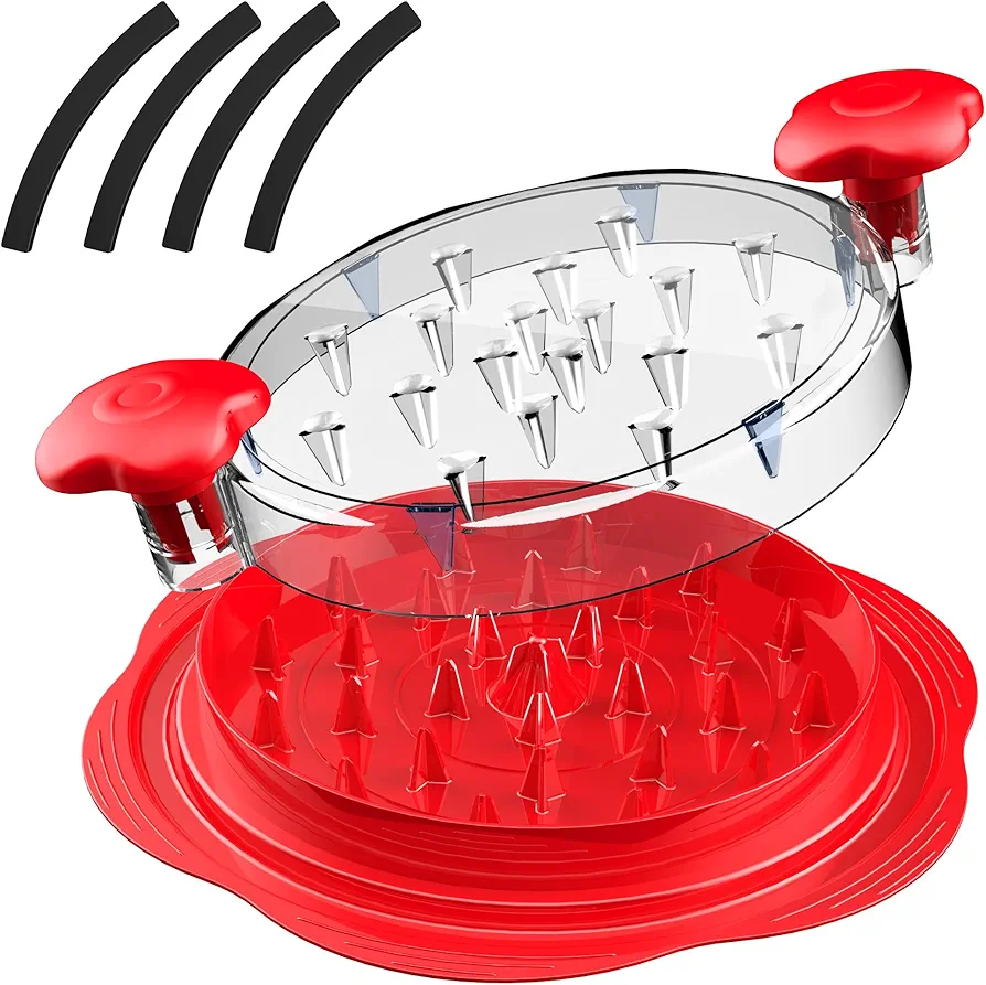 Chicken Shredder with 4 PCS Chicken Shredder Anti-slip Strip