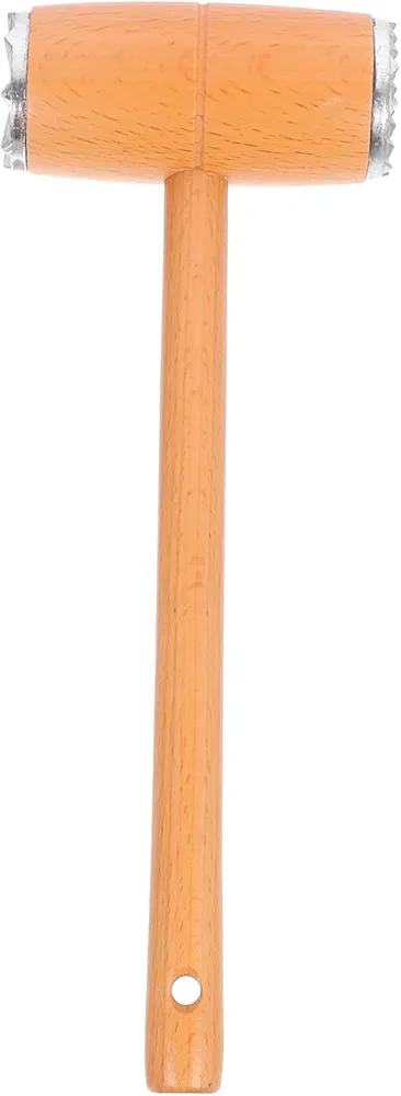 DECHOUS tender meat kitchen supplies meat tendon breaker meat hammer meat grinder ground beef masher Ground beef Wood solid wood kitchen tool ground beef meat tenderizer hammer