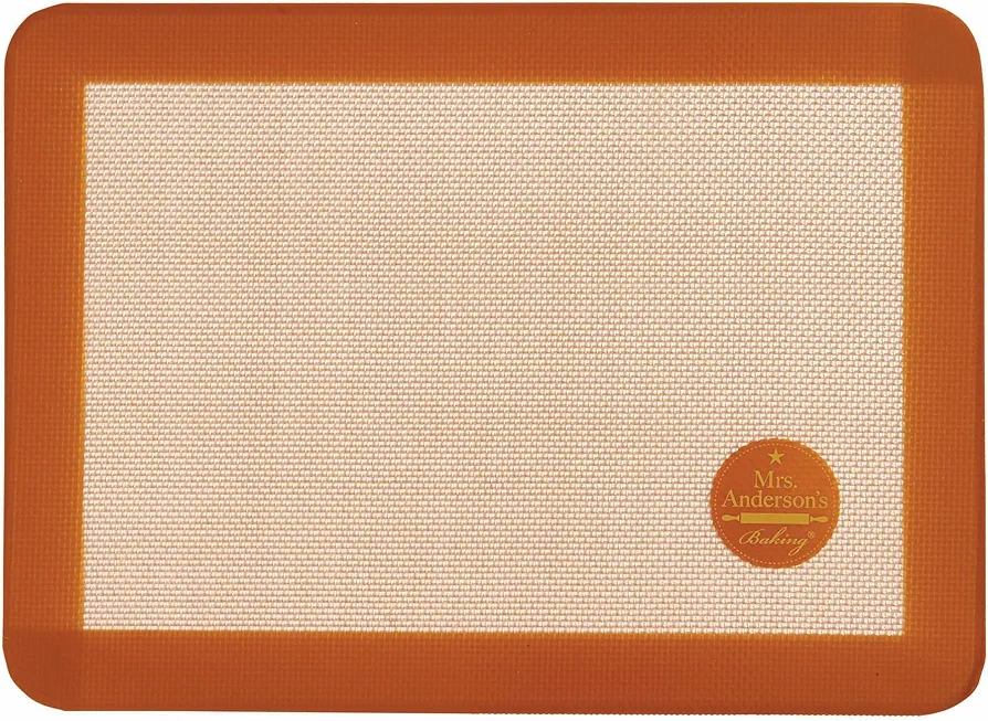 Mrs. Anderson’s Baking Non-Stick Silicone Toaster Oven Baking Mat, 7.875-Inch x 10.87-Inch