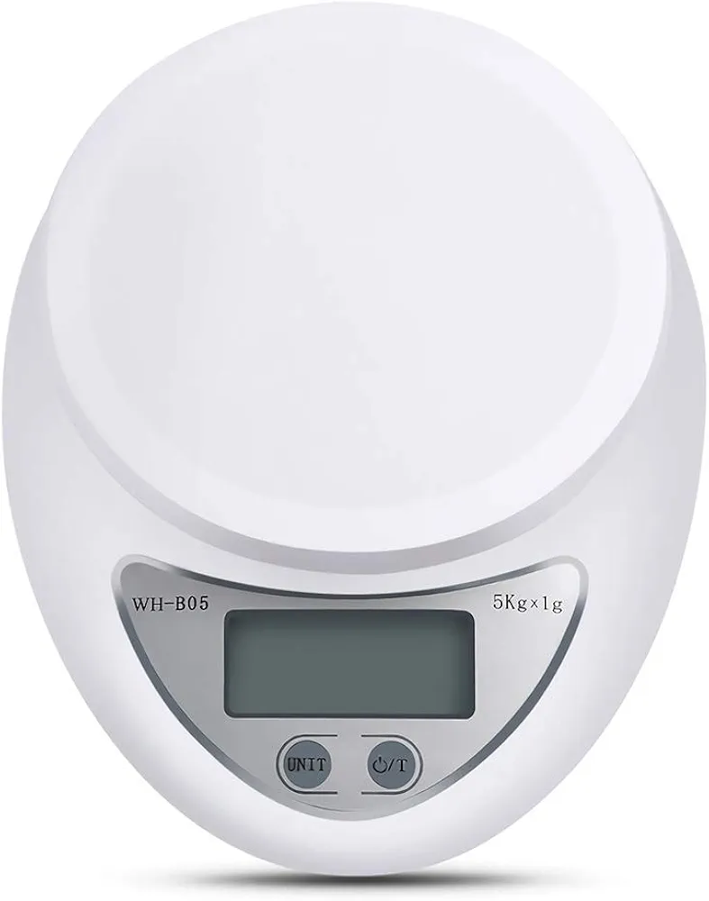 5kg/1g Digital LCD Electronic Kitchen Scales Diet Food Compact