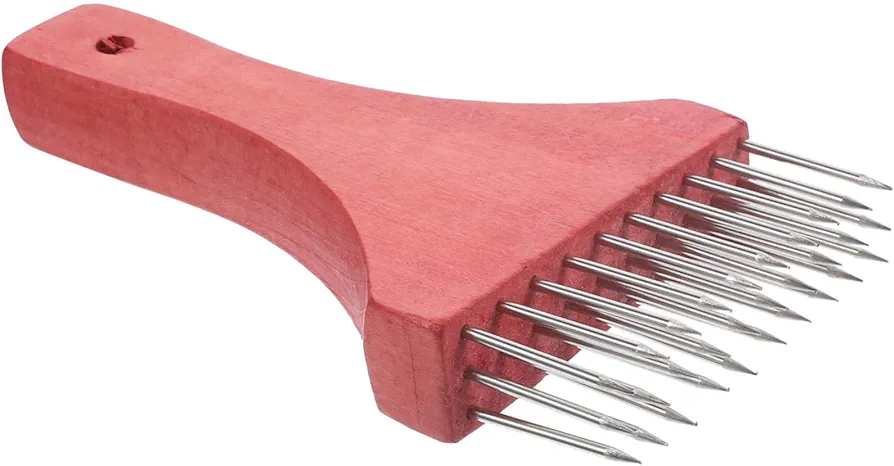 SECFOU Wooden Meat Loosening Machine Meat Maker Steak Tenderizer Kitchen Props Meat Tenderizer