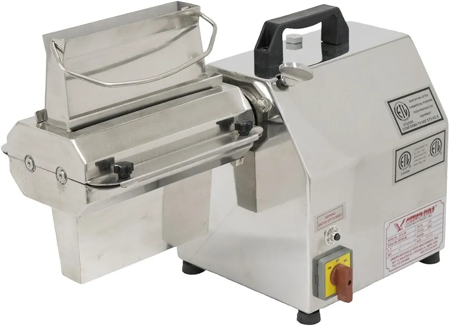 American Eagle Food Machinery 1HP Commercial Electric Meat Tenderizer Kit Stainless Steel