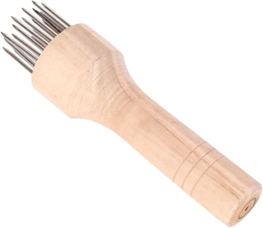 VOSAREA Steak Tenderizer Manual Meat Grinder Meat Softener Meat Tenderizer Hammer Chicken Tenders Grill Tools Meat Mallet Needle Blade Tenderizer Grilling Tools Meat Pounder