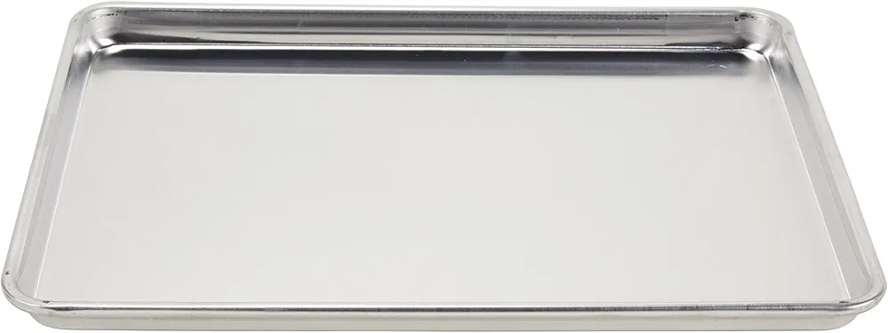 Vollrath 5303 Wear-Ever Half-Size Sheet Pan, 18" x 13", Closed-Bead, Aluminum