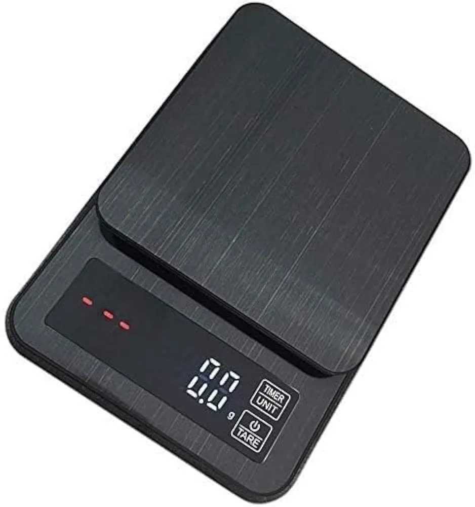 Electronic Scales Electronic Scale ABS Plastic Jewelry Scales Coffee Scale Kitchen Food Scales Digital Display with LCD HD Display