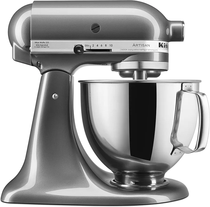 KitchenAid Artisan Stand Mixers, 5 quart, Pearl Metallic