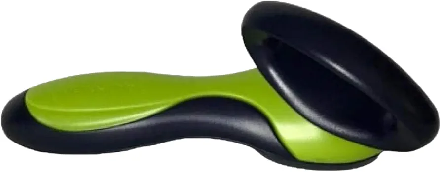 Tupperware Can Opener Ergonomic Smooth Edge Can Opener Green and Black