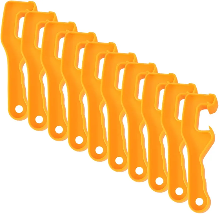 Barrel Lid Remover 10pcs Bucket Lid Opener and Remover Set Oil Barrel Lid Lifter Paint Can Lid Wrench Multi Function Can Opener Tools