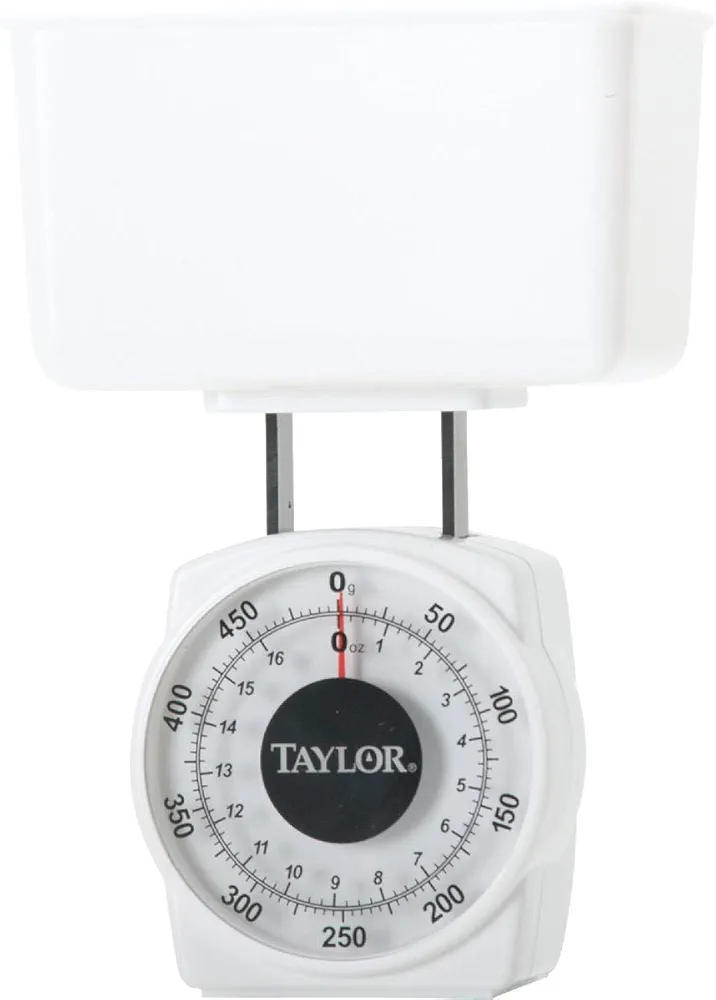 TAYLOR PRECISION PRODUCTS 37204014T Mechanical Diet Scale, 16-Ounce