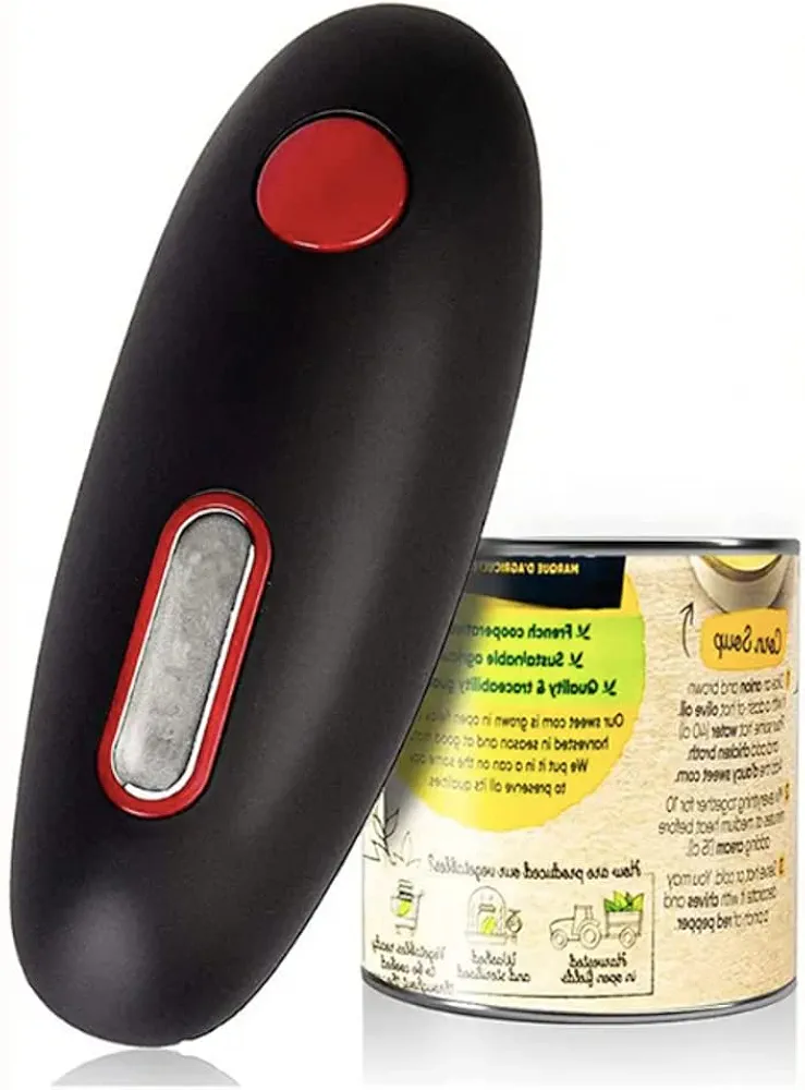 Electric Can Opener For Seniors Smooth Edge Automatic Hands Free
