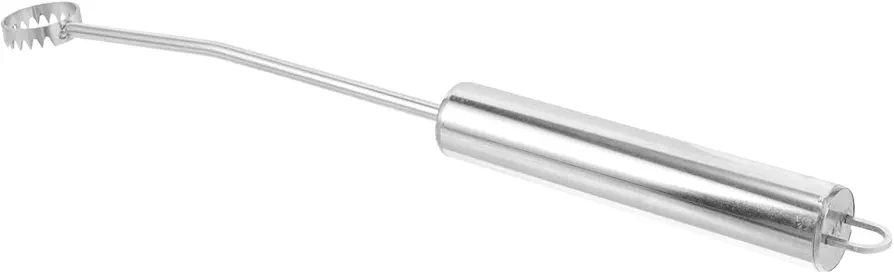 CRAFTHROU Practical Lung Scraper Kill Cones for Chickens Kit Shredder Waterer Poultry Bags Heat Shrink Mullein Poultry Shears Chicken Processing Equipment Chicken Cone Stainless Steel Silver