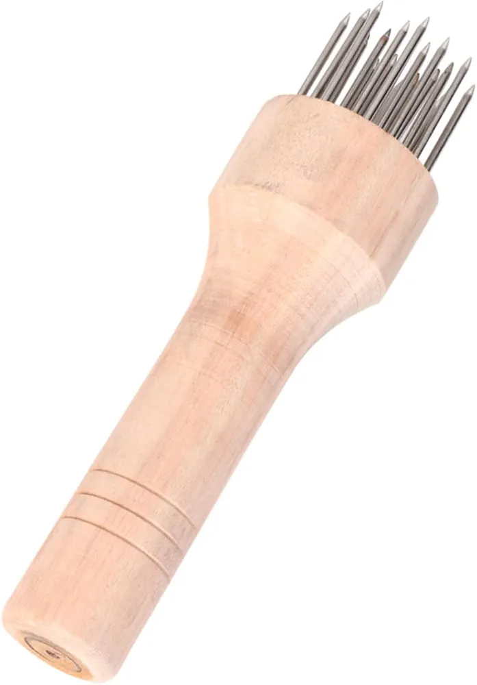 Cabilock Wood Steak Loosening Machine Meat Mallet Tenderizer Meat Tenderiser Hammer Kitchen Tenderizer Meat Hammer Meat Softener Barbecue Tools Poultry Tenderizers Steak Tenderizer Wooden